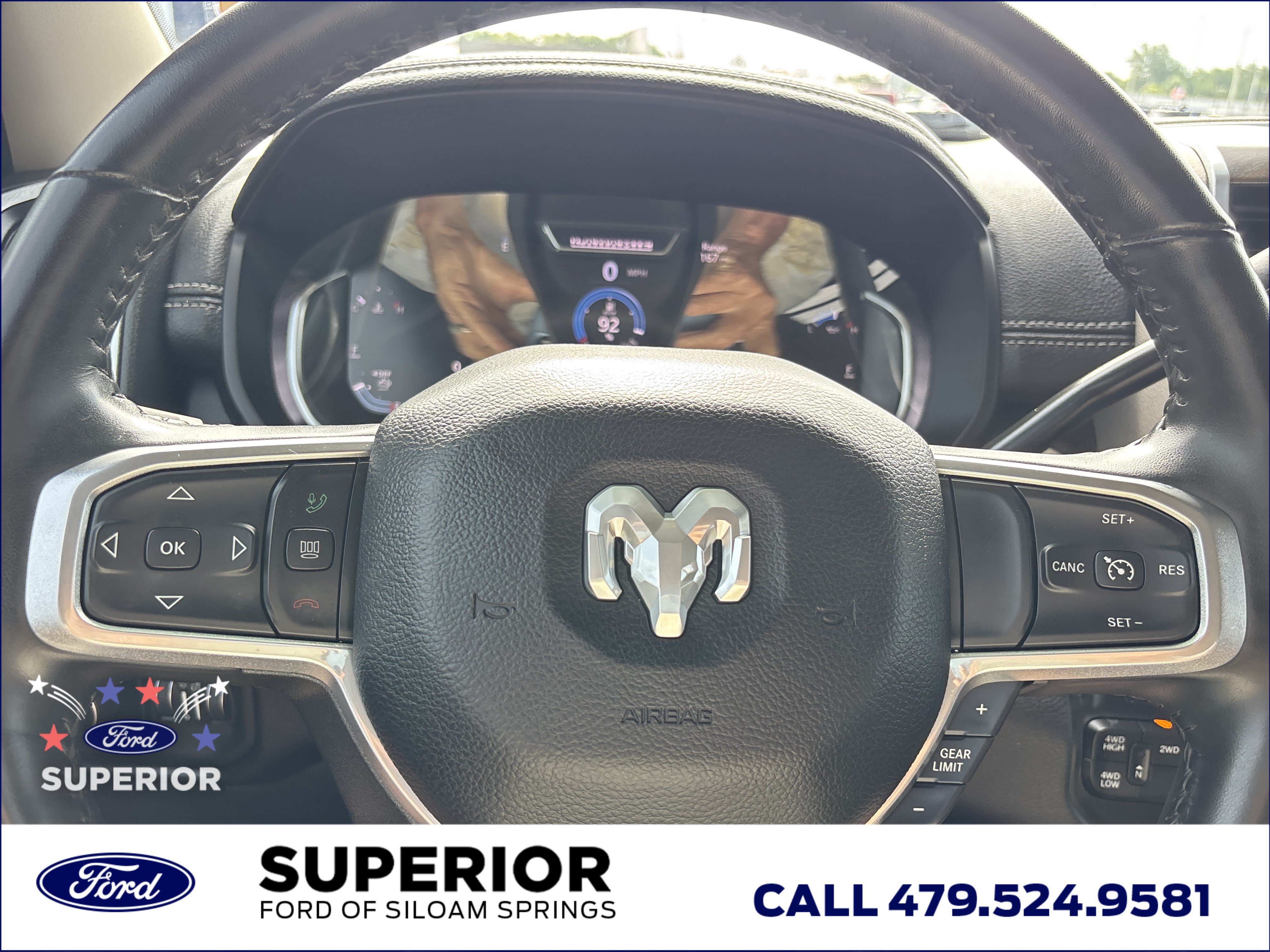 Used 2024 Bright White Clearcoat Ram Laramie image 28