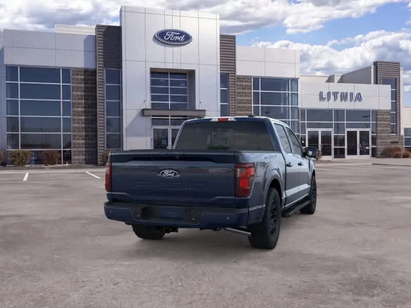 New 2026 Antimatter Blue Metallic Ford XLT image 8