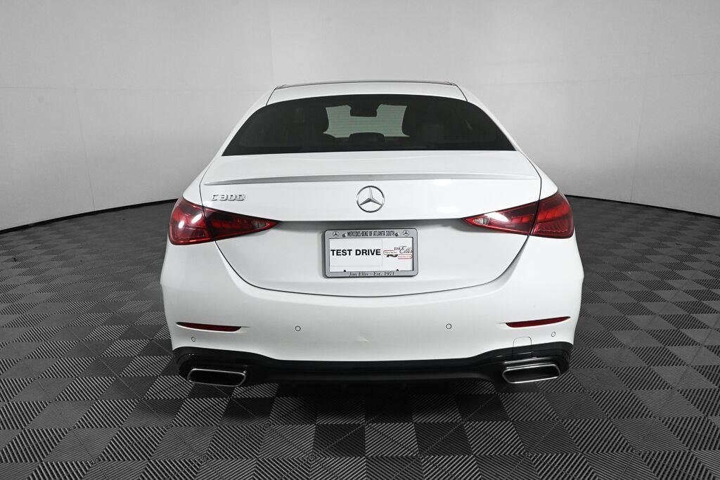 Certified Used 2023 MANUFAKTUR Moonlight White Metallic Mercedes-Benz C 300 image 27