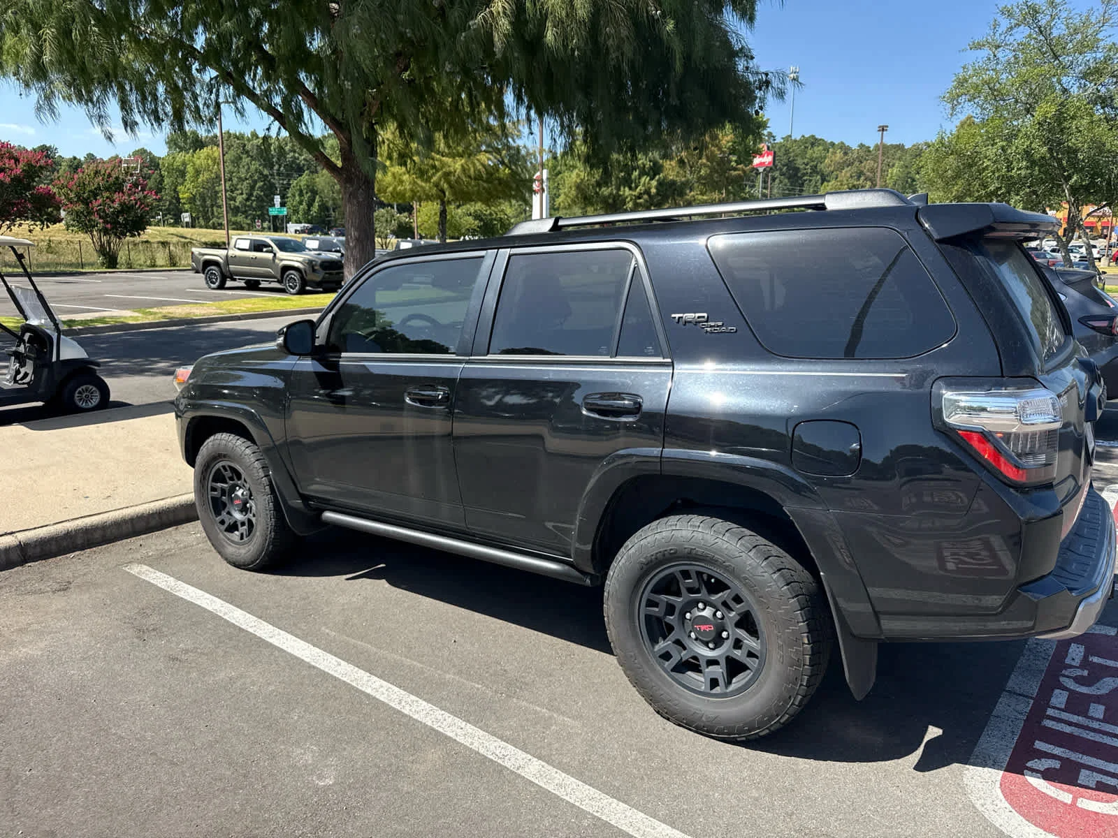 Used 2024 Midnight Black Metallic Toyota TRD Off Road Premium image 4