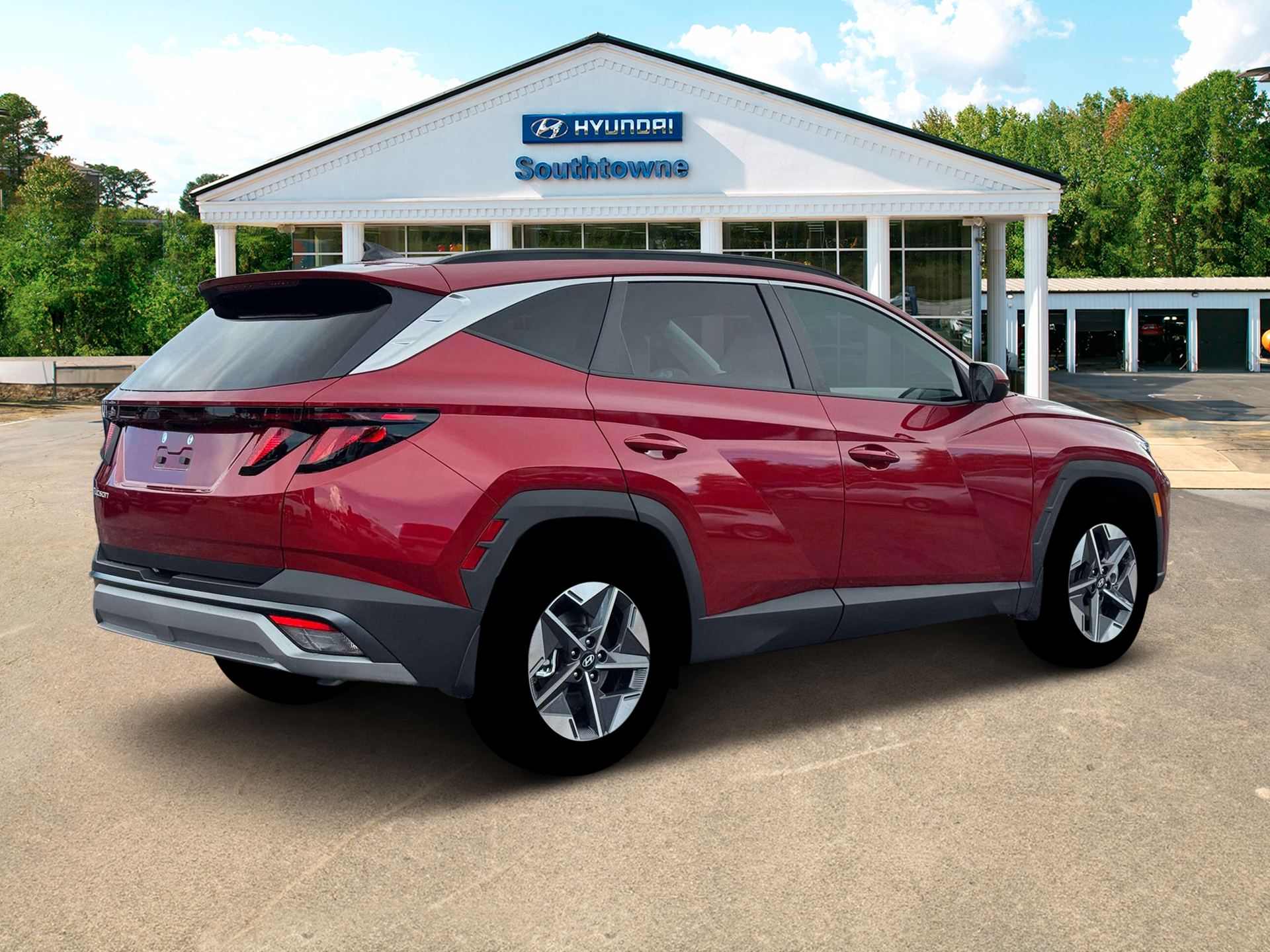 New 2026 Red Hyundai SEL FWD image 8