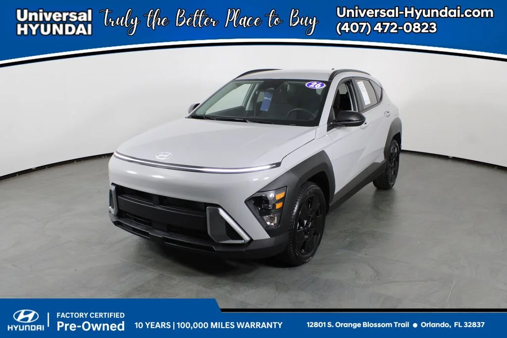 Certified Used 2026 Gray Hyundai SEL Sport image 1
