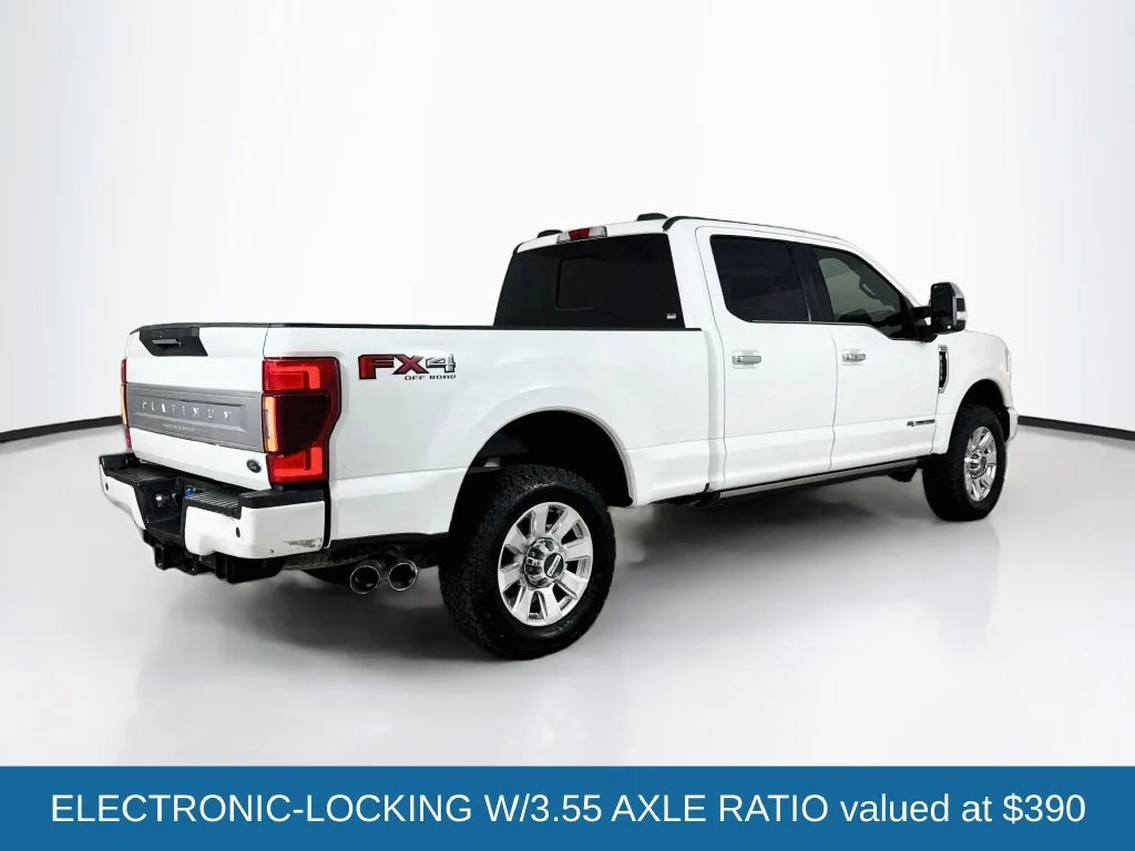 Used 2021 White Metallic Ford Platinum image 10