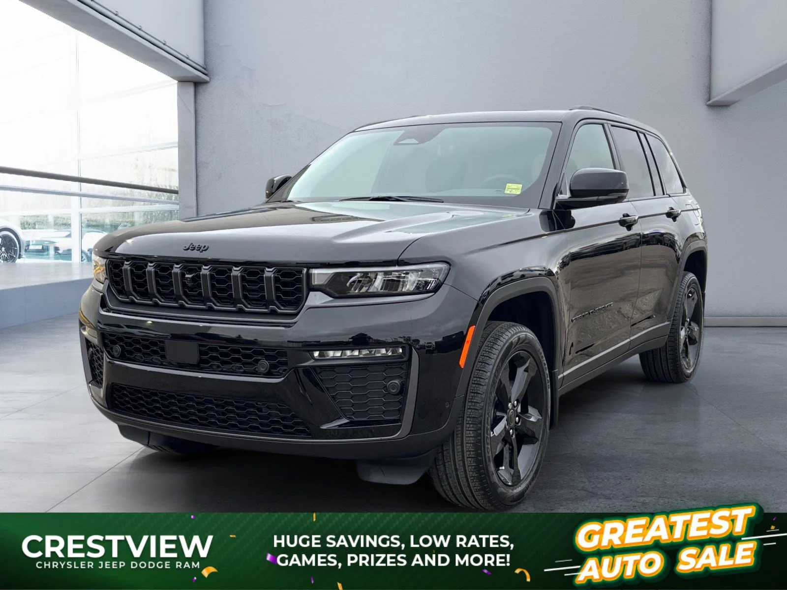 New 2027 HIGH GLOSS BLACK Jeep Limited image 1