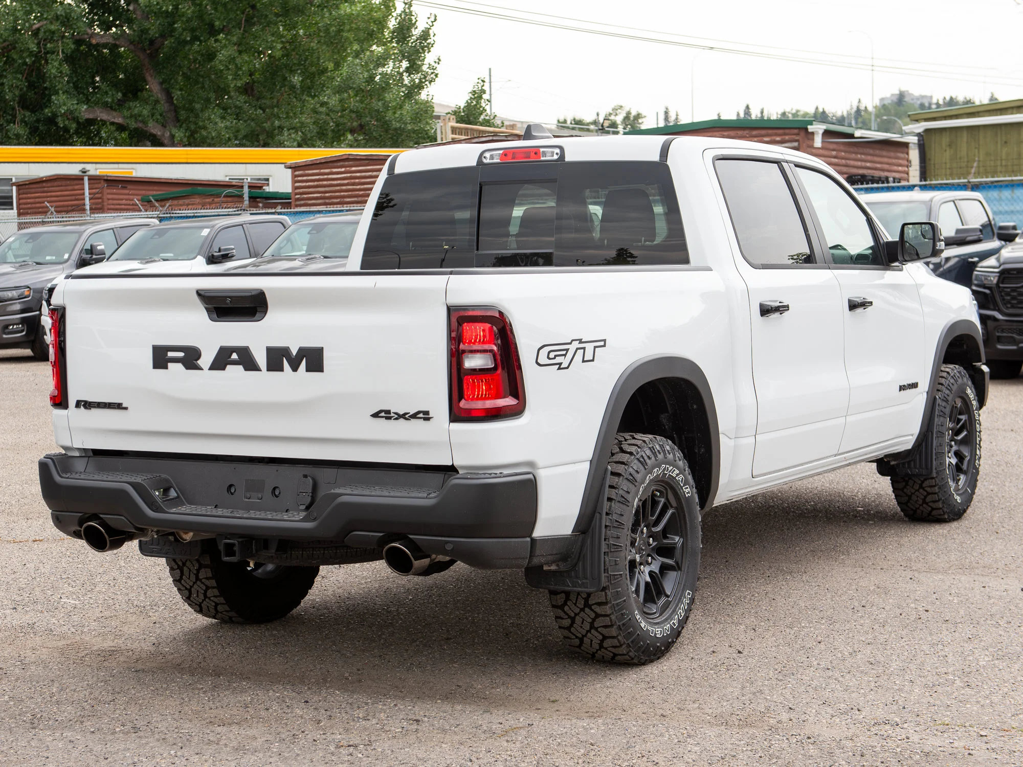 New 2026 White RAM Rebel * Crew Cab 4x4 image 8