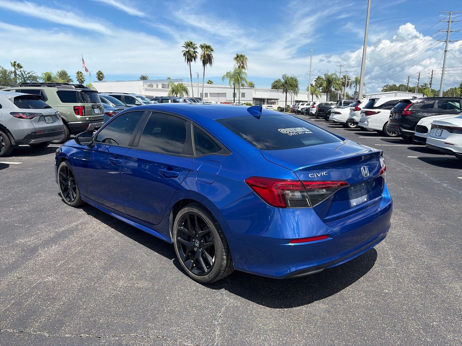 Used 2022 Blue Honda Sport image 5