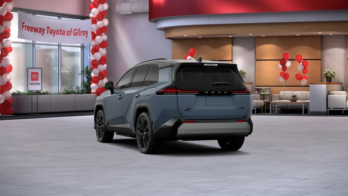 New 2026 Storm Cloud with Midnight Black Metallic roof Toyota XSE image 7