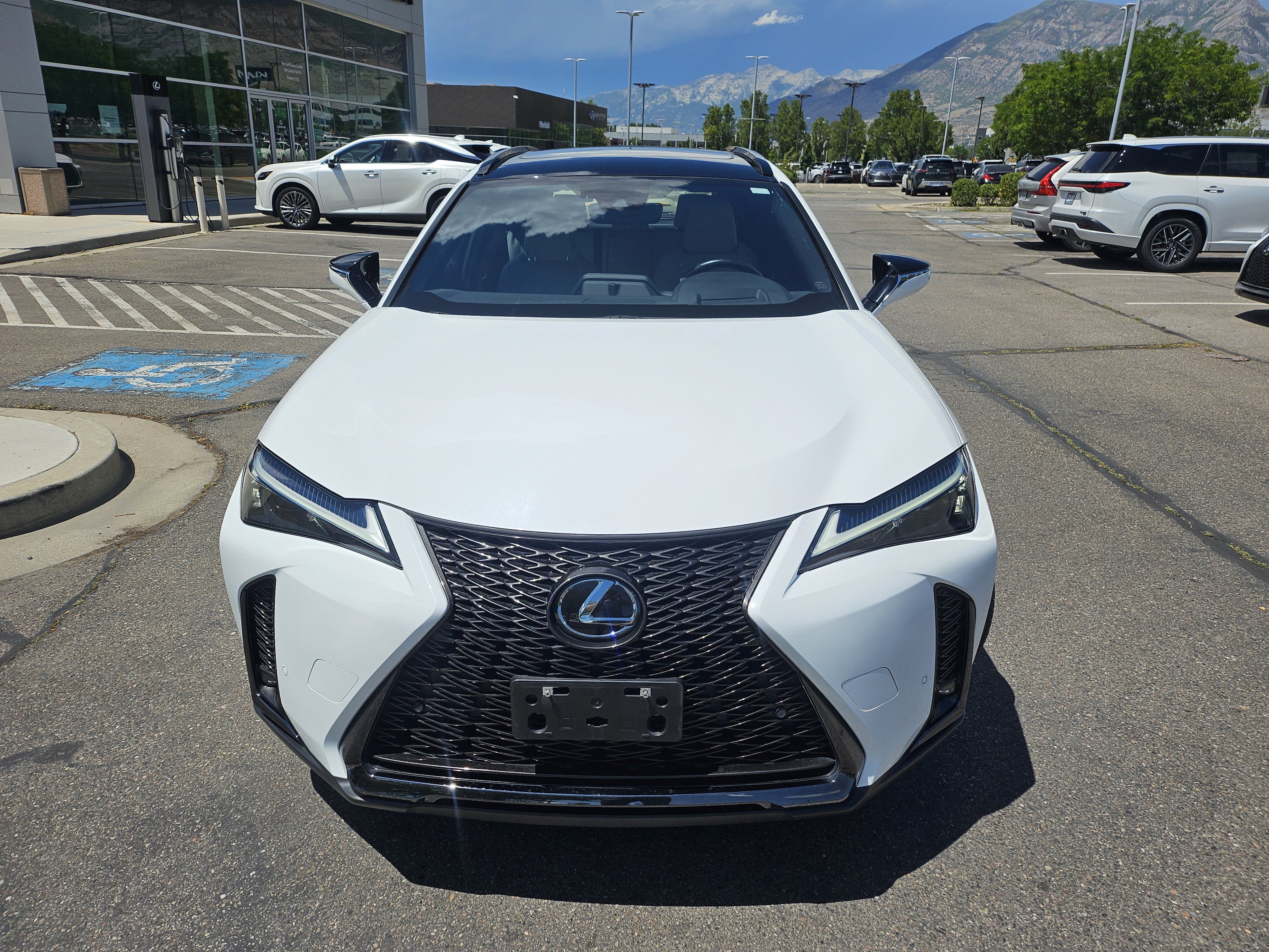 Certified Used 2024 ULTRA WHITE Lexus 250h F SPORT Design image 2