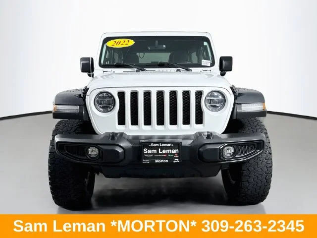 Used 2022 White Jeep Unlimited High Tide image 2