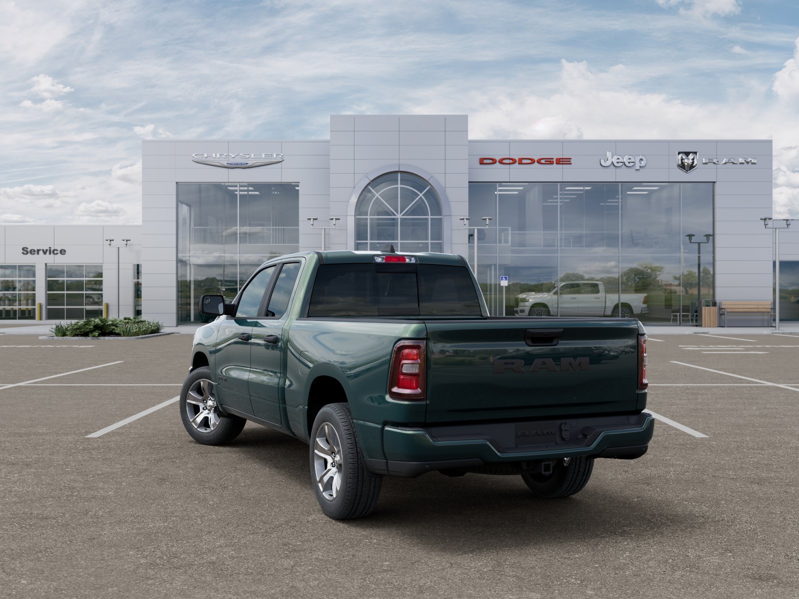 New 2026 Serrano-Green Metallic Exterior Paint RAM Express image 29