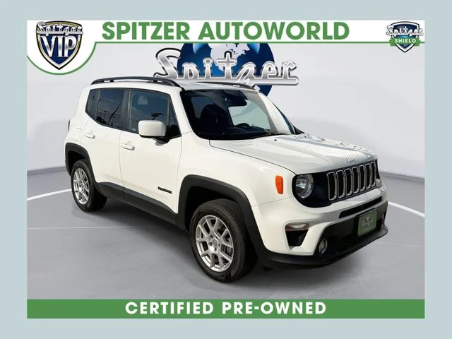 Used 2021 White Jeep Latitude image 1