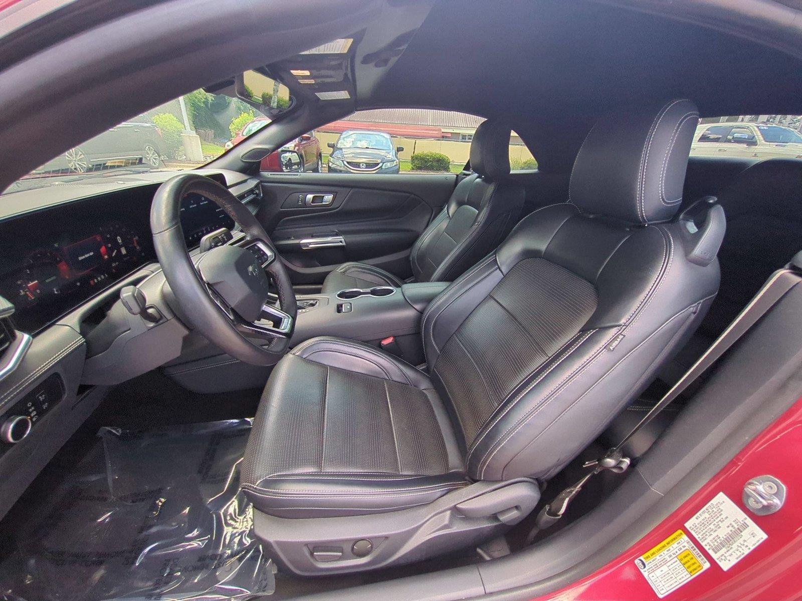 Used 2024 Rapid Red Metallic Tinted Clearcoat Ford EcoBoost Premium image 18