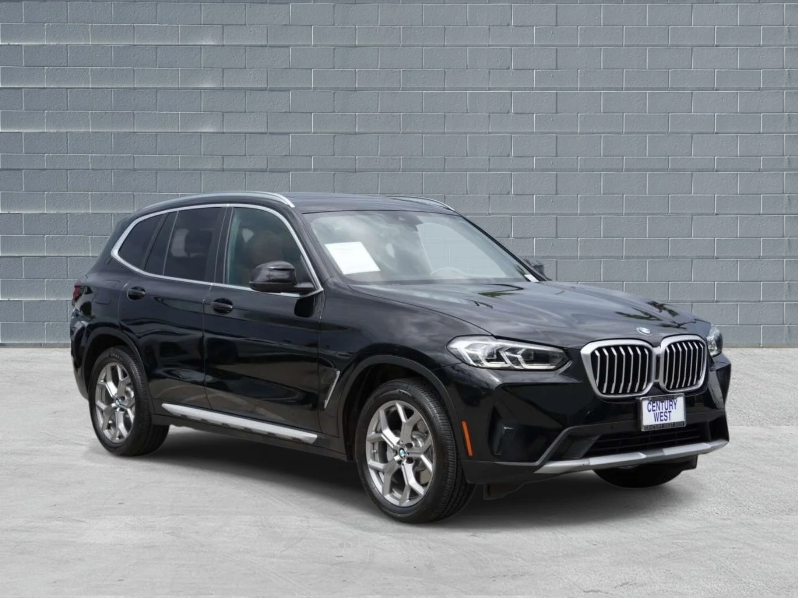 Certified Used 2023 Jet Black BMW sDrive30i Sports Activity Vehicle image 1