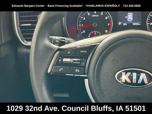 Used 2021 Red Kia LX image 15