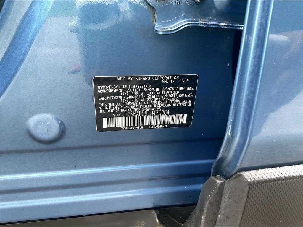Used 2020 Blue Subaru Base image 31