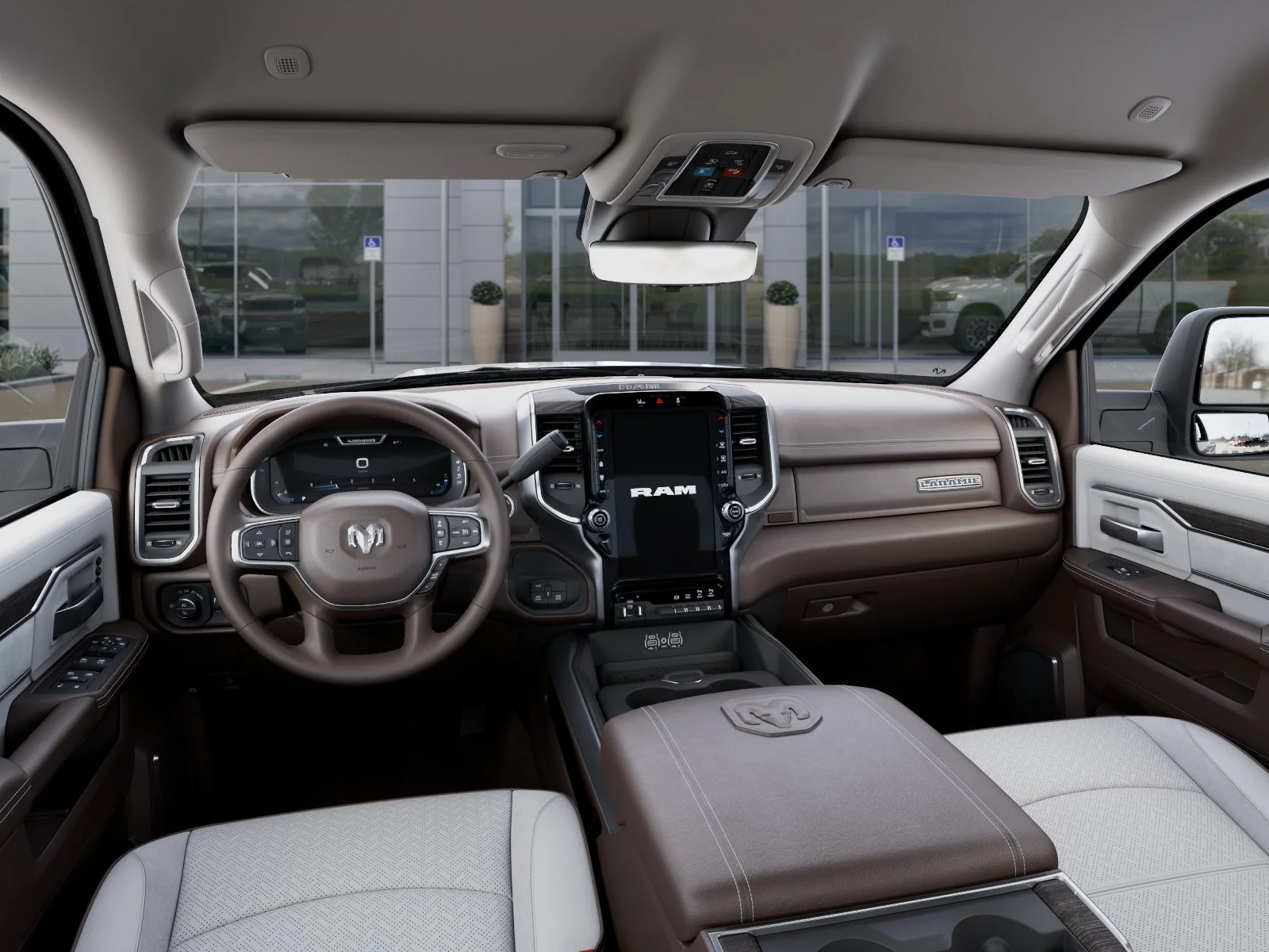 New 2026 Forged Blue Metallic Exterior Paint RAM Laramie image 36