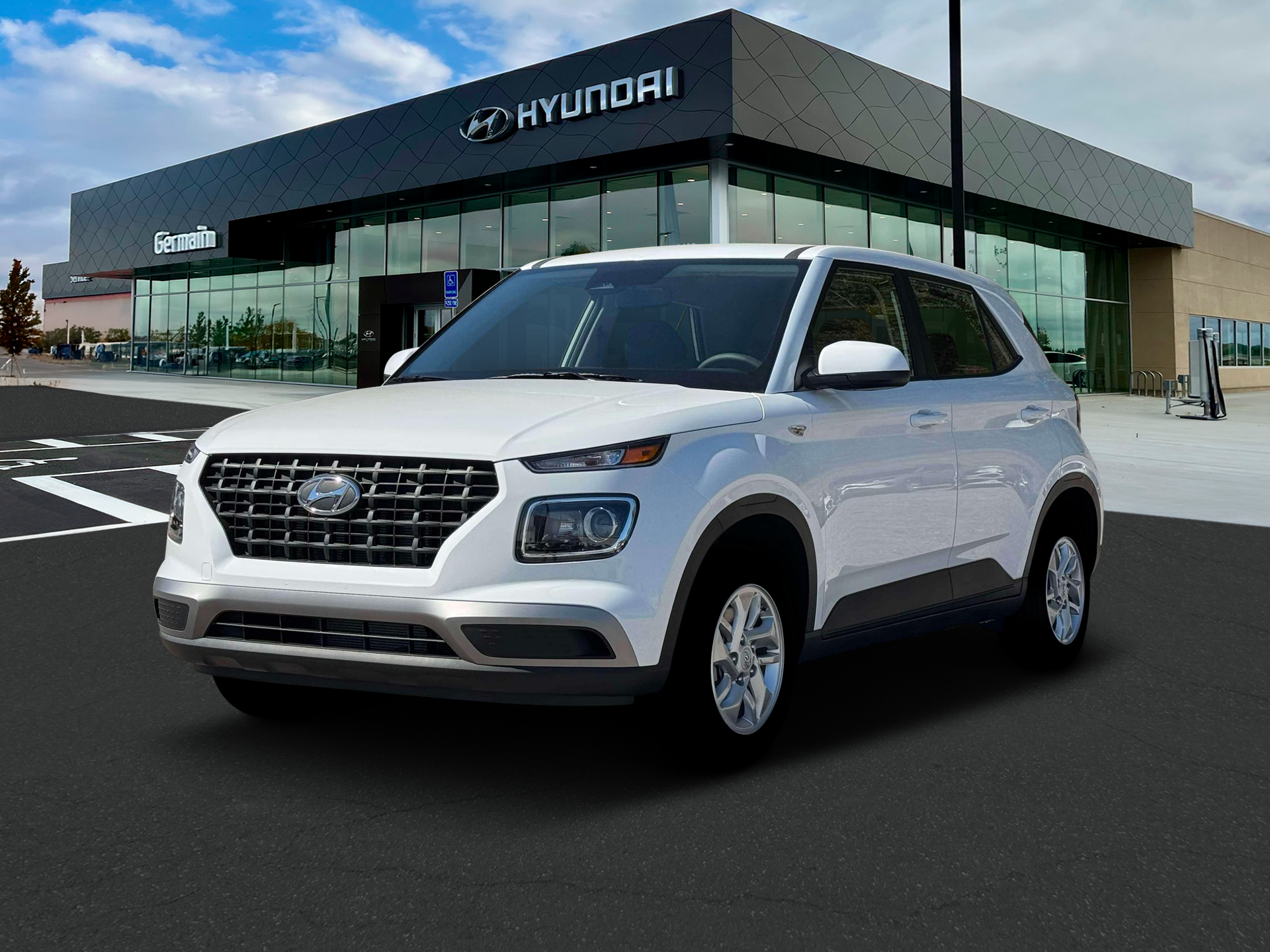 New 2026 Lunar White Hyundai SE image 1