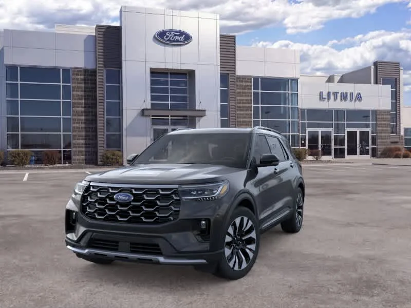 New 2026 Agate Black Metallic Ford Platinum™ image 2
