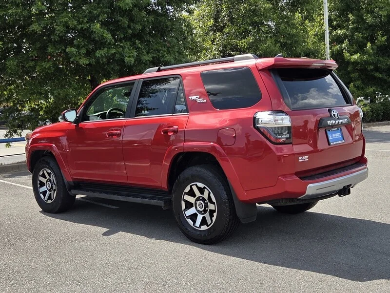 Used 2022 Barcelona Red Metallic TOYOTA TRD OFF-ROAD image 3