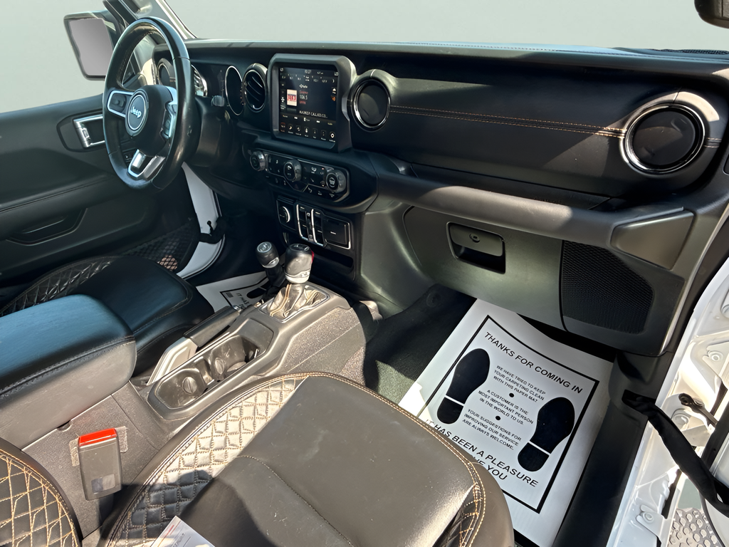 Used 2021 White Jeep Unlimited Sahara High Altitude image 47