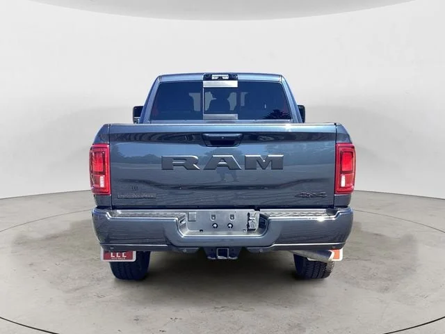 New 2026 Blue Metallic Ram LARAMIE MEGA CAB 4X4 6