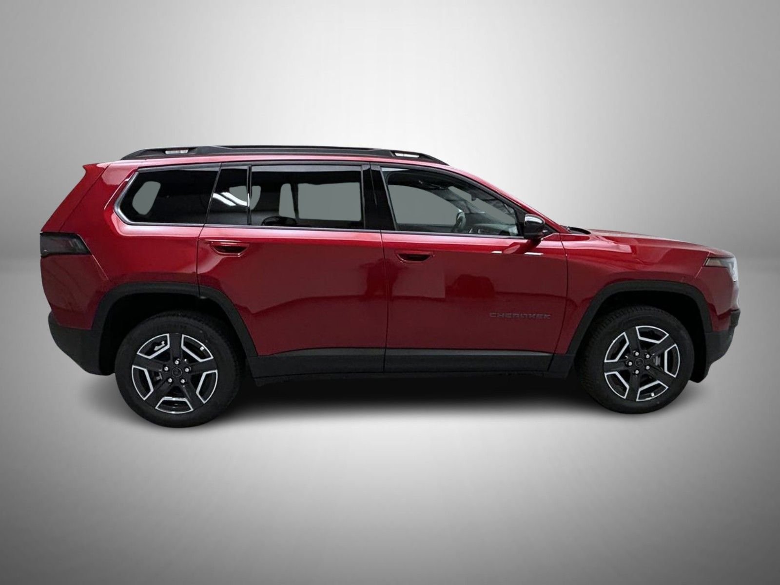 New 2026 Red Hot Pearl-Coat Exterior Paint Jeep Limited image 4