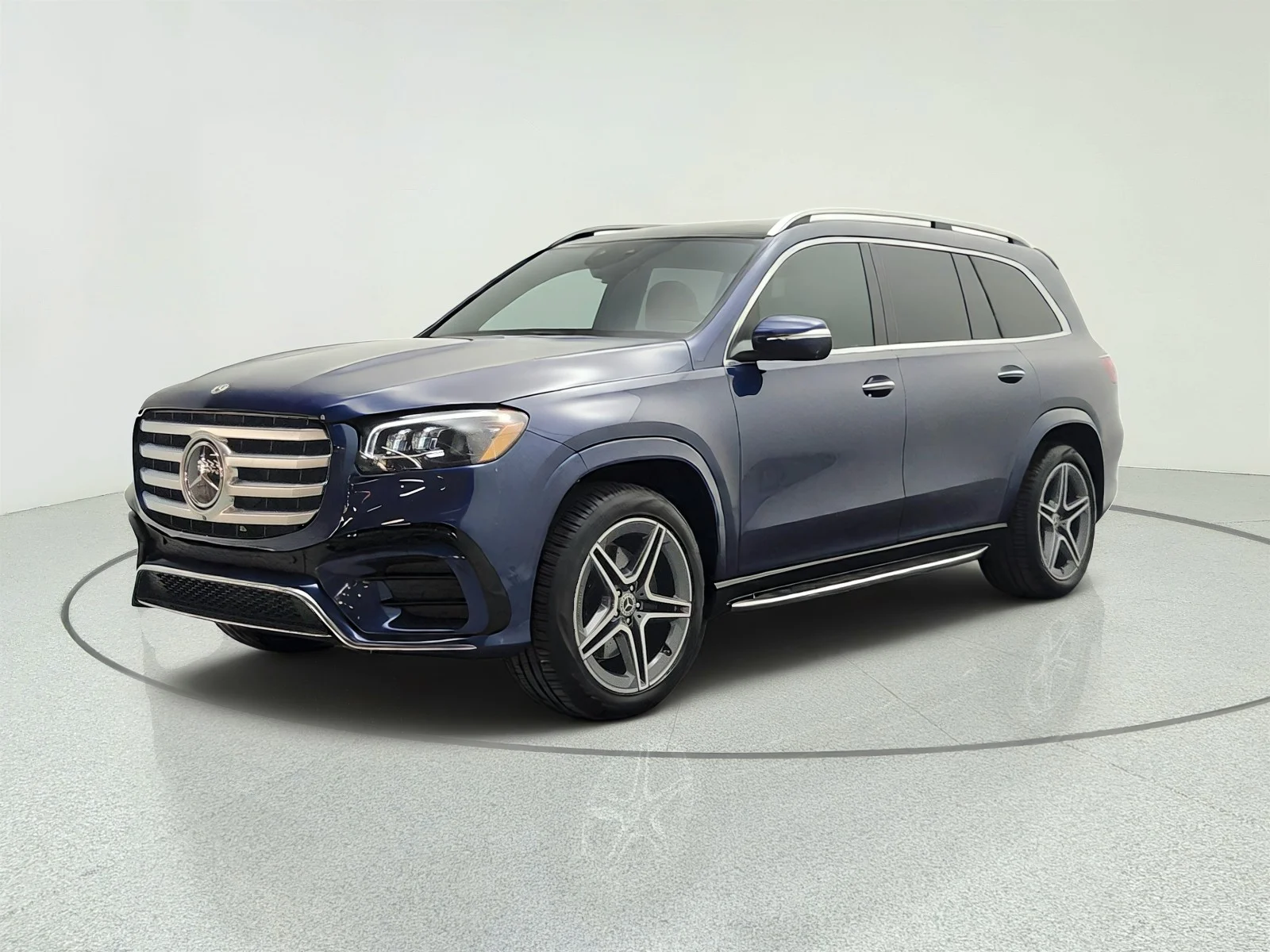 Used 2024 Twilight Blue Metallic Mercedes-Benz GLS 450 4MATIC® SUV image 1