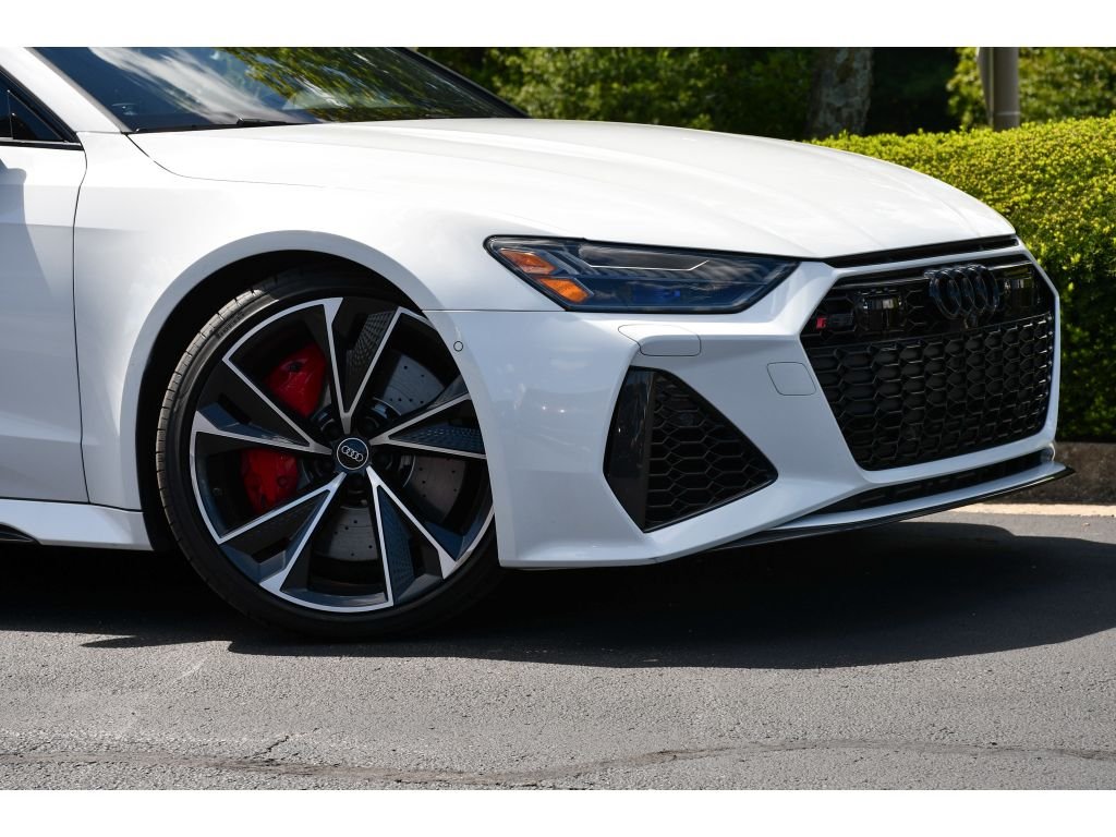 Used 2021 Glacier White Metallic Audi 4.0T (Tiptronic) image 10