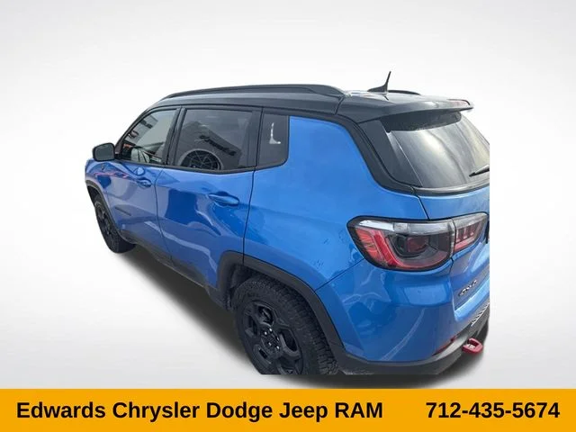 Used 2024 Blue Jeep Trailhawk image 2