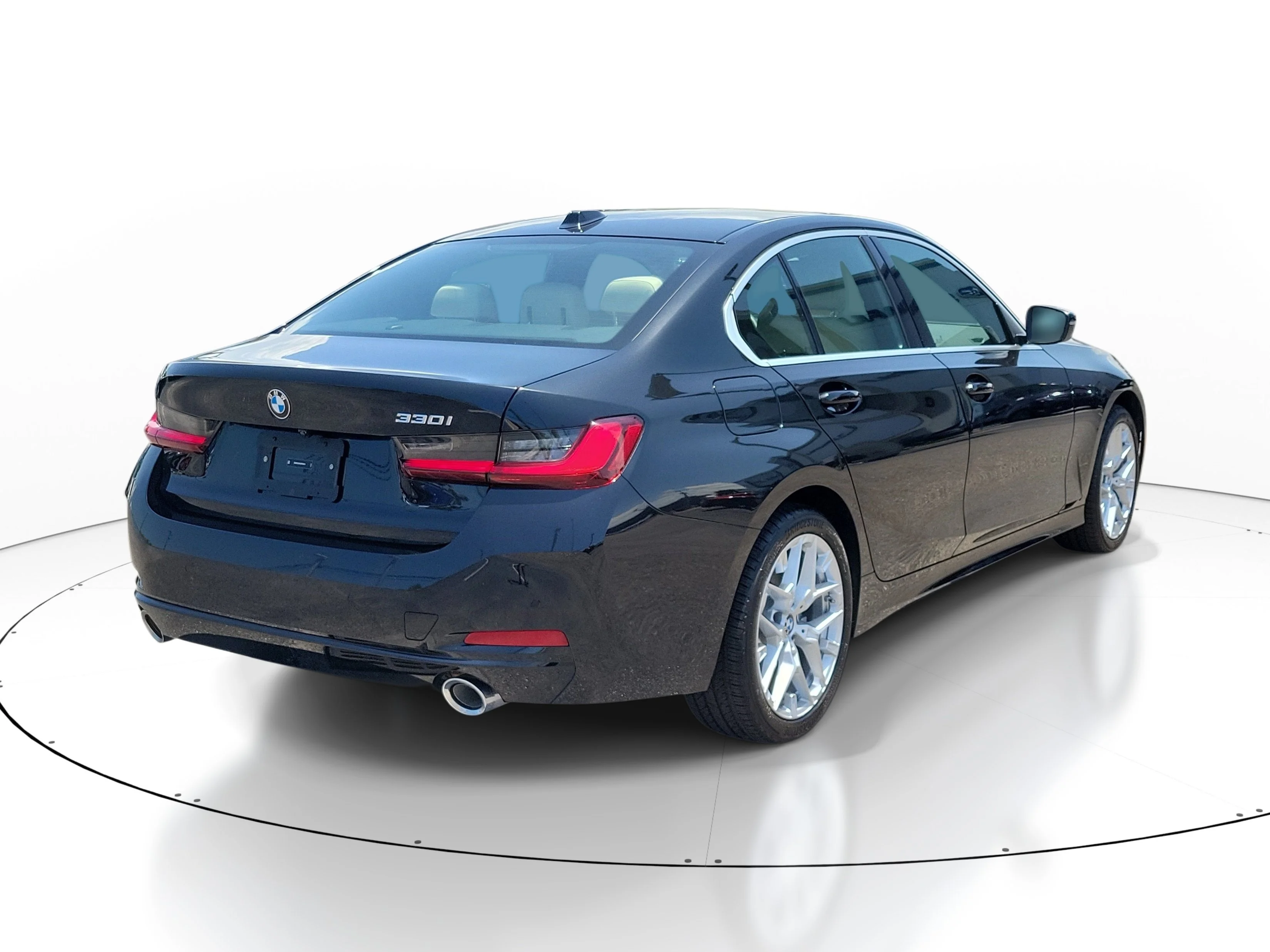Used 2025 Black Sapphire Metallic BMW 330i image 6