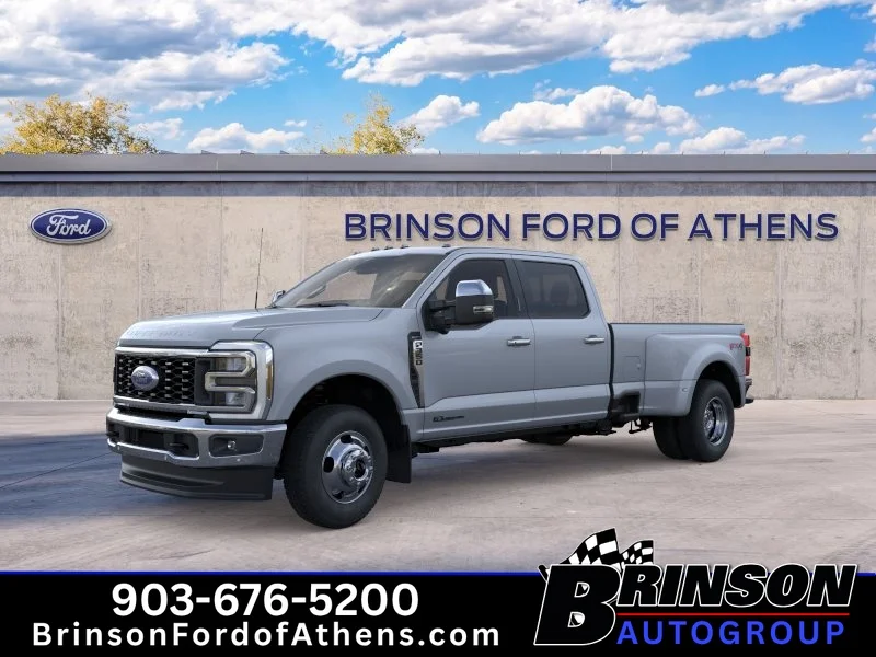New 2026 Glacier Gray Metallic Tri-Coat Ford F-350® Lariat® image 1