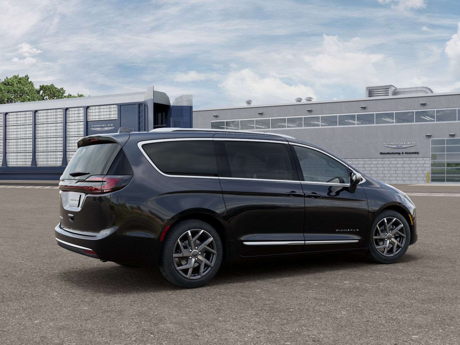 New 2027 Diamond Black Crystal Pearlcoat Chrysler Pinnacle image 28