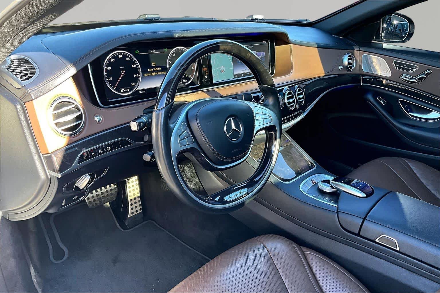 Used 2017 designo Diamond White Metallic Mercedes-Benz S 550 image 18