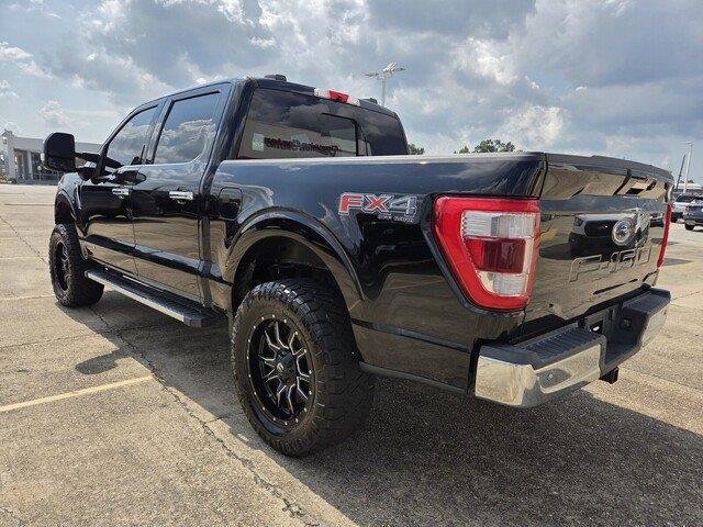 Used 2021 Agate Black Metallic Ford LARIAT image 3
