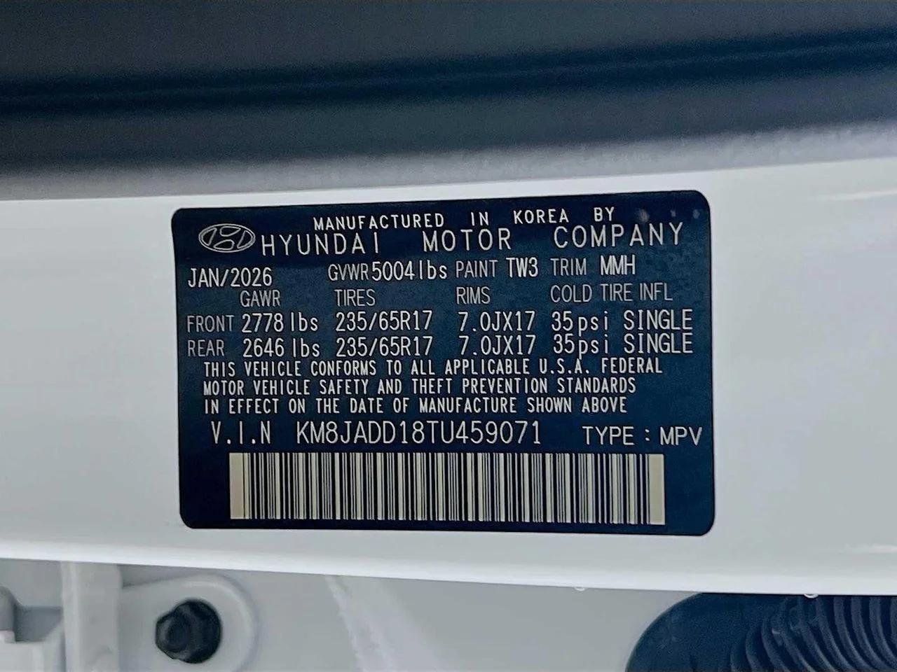 2026 Hyundai Tucson Hybrid — photo 21