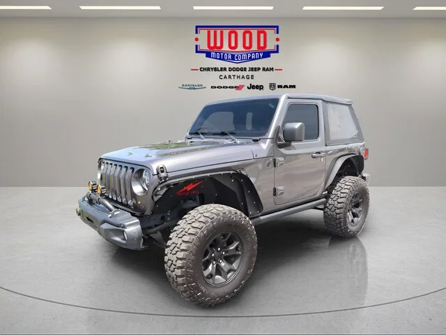 Used 2021 Granite Crystal Metallic Clearcoat Jeep Sport image 7