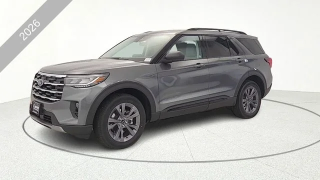 New 2026 Carbonized Gray Metallic Ford Active image 3