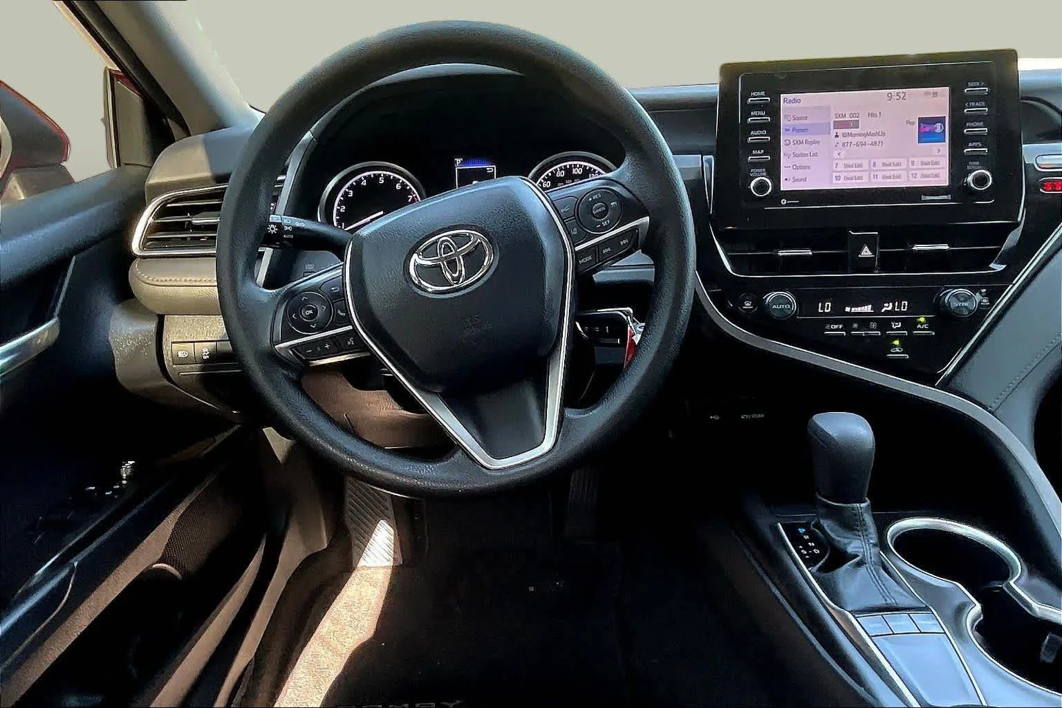 Certified Used 2023 Supersonic Red Toyota LE image 6