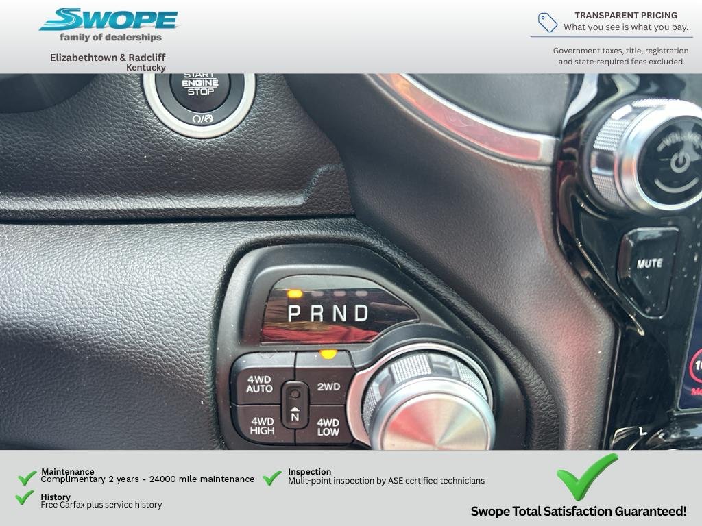 Used 2020 Bright White Clearcoat Ram Laramie image 19
