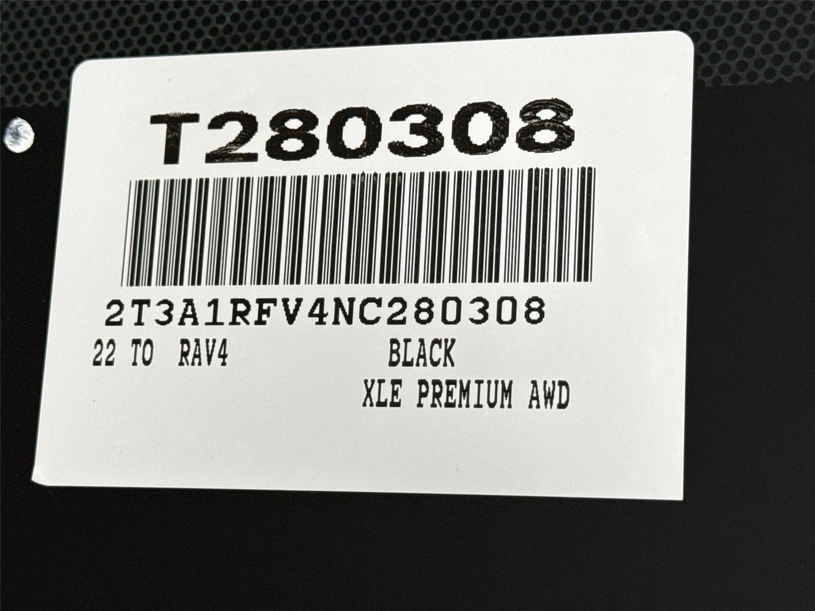 Certified Used 2022 Midnight Black Metallic Toyota XLE Premium image 45