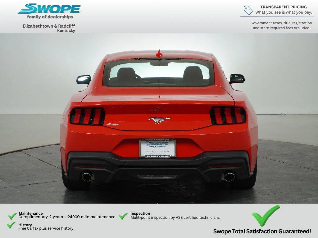 Used 2026 Race Red Ford EcoBoost Premium image 4
