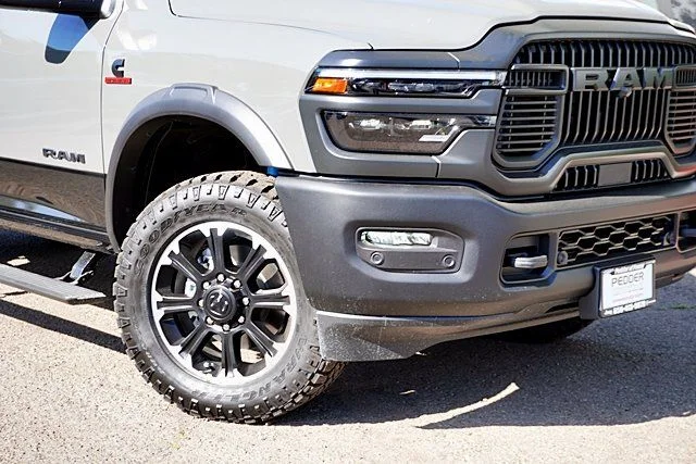 New 2026 Ceramic Gray Clear-Coat Exterior Paint RAM Rebel image 3