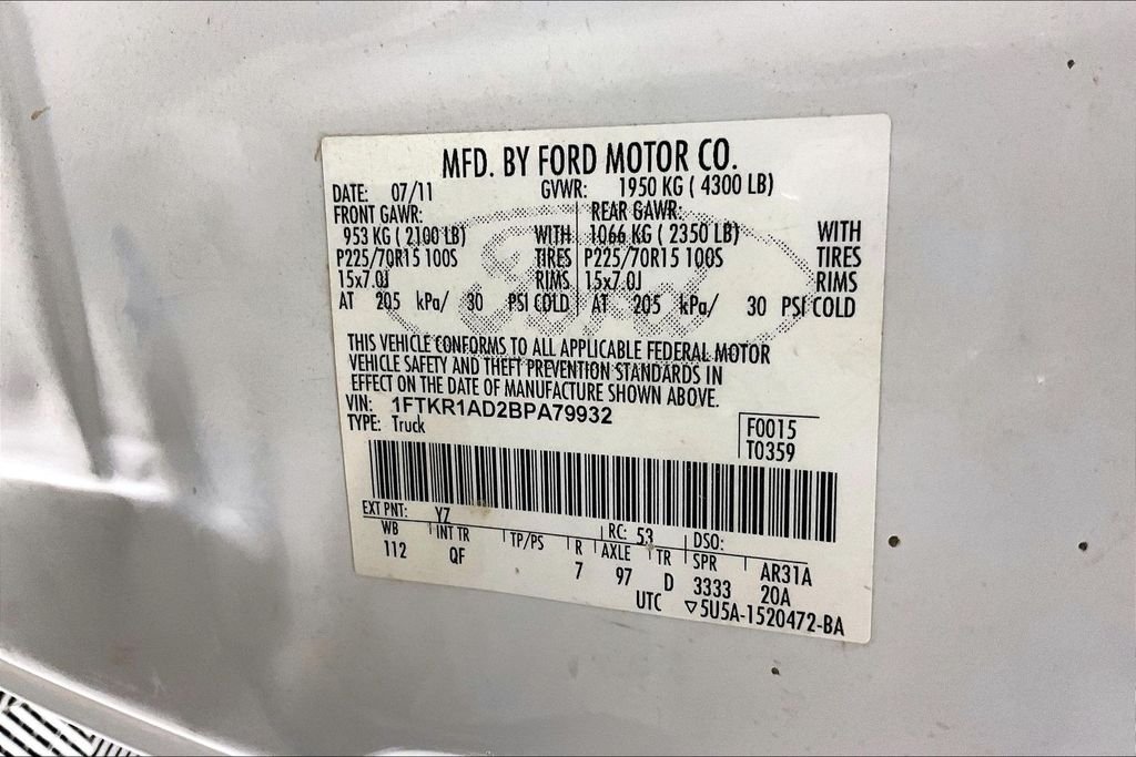 Used 2011 White Ford XL image 3