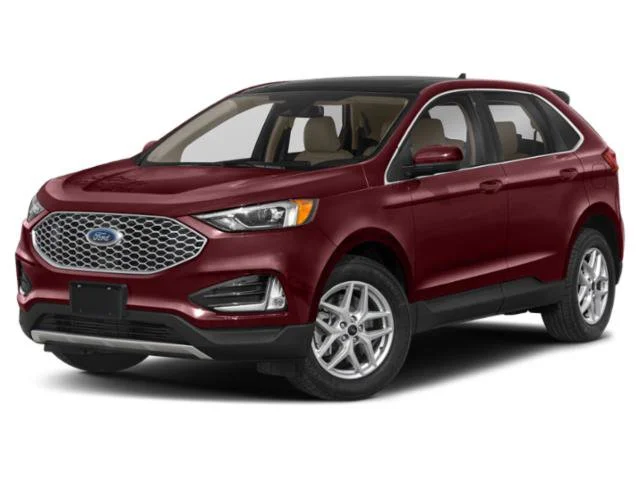 Used 2024 AGATE BLACK METALLIC Ford SEL image 1