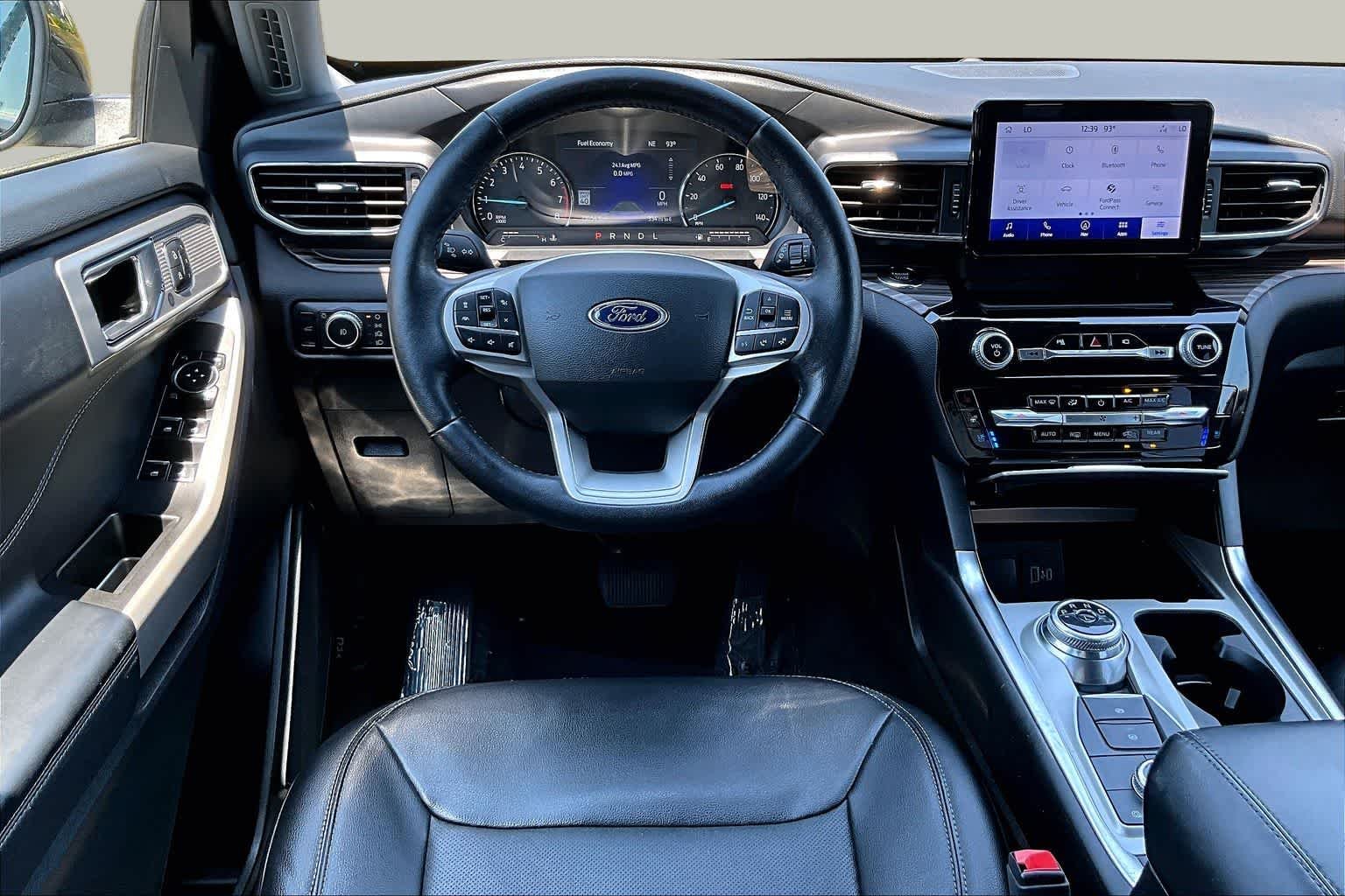 Used 2023 Agate Black Metallic Ford Limited image 6