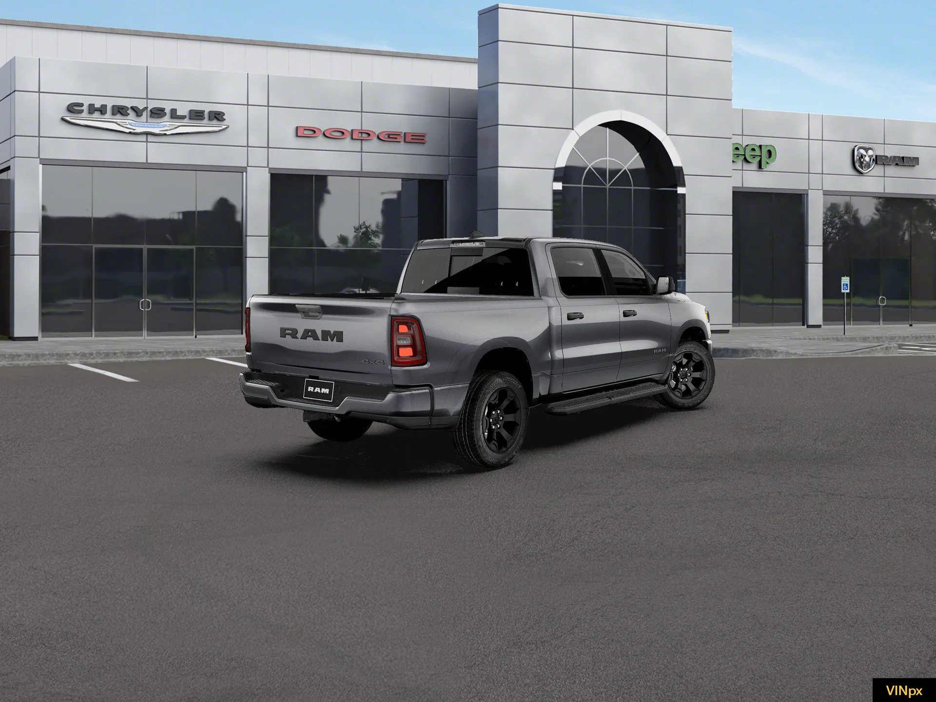 New 2027 Granite Crystal Metallic Clear-Coat Exterior Paint RAM Express image 7