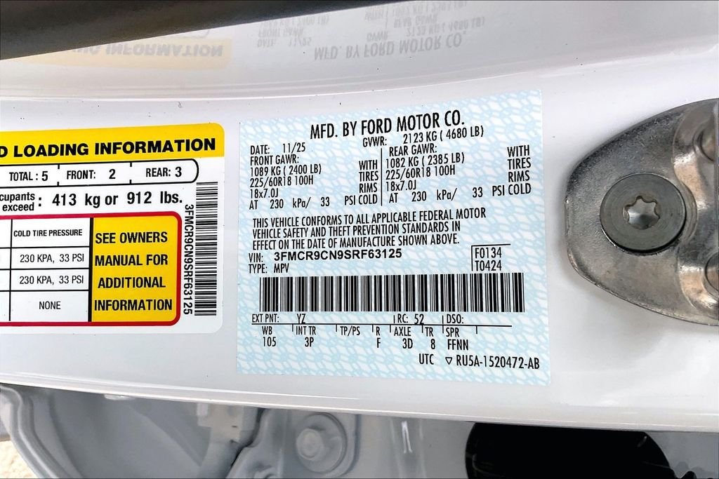 New 2025 Ford Bronco Sport Outer Banks 4D Sport Utility