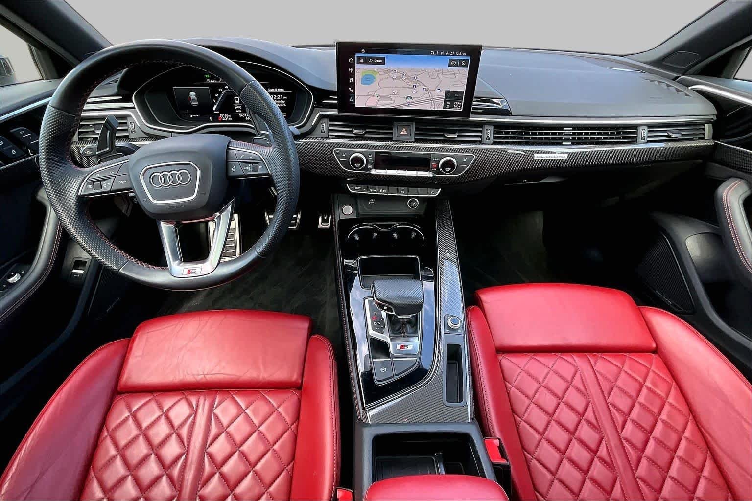 Used 2021 Glacier White Metallic Audi Premium Plus image 15