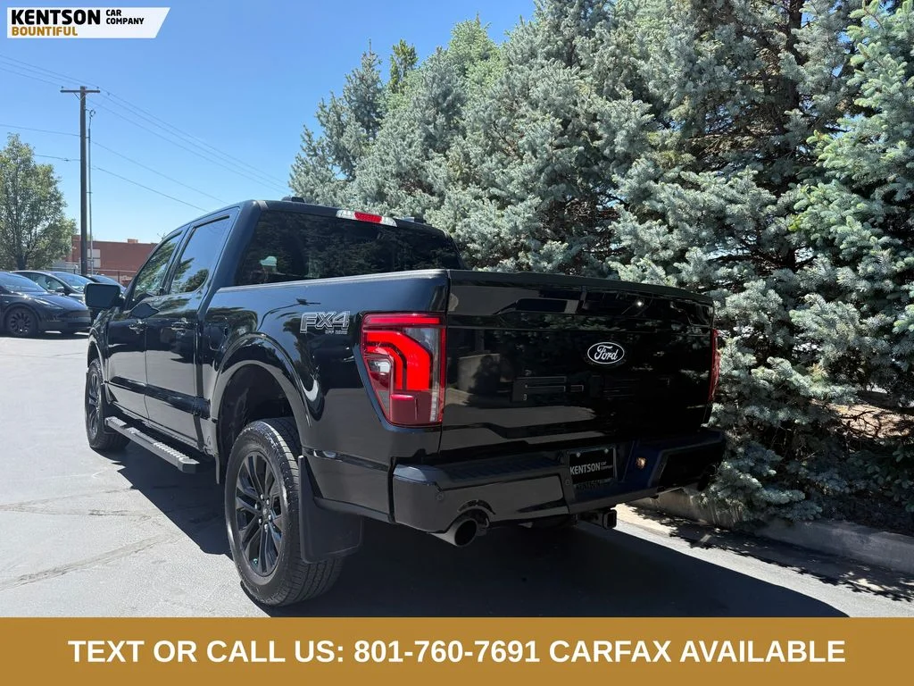 Used 2025 Black Ford Lariat image 6