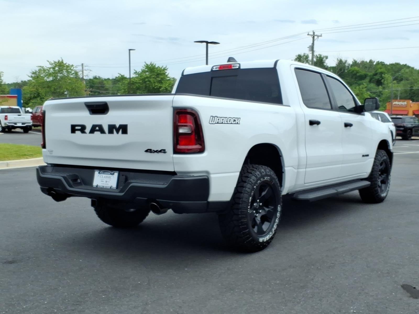 New 2026 Bright White Clear-Coat Exterior Paint RAM Warlock image 2